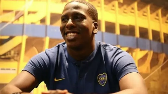 Jan Hurtado tuvo su primer entrenamiento en Boca