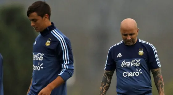 Paulo Dybala arremetió contra Jorge Sampaoli