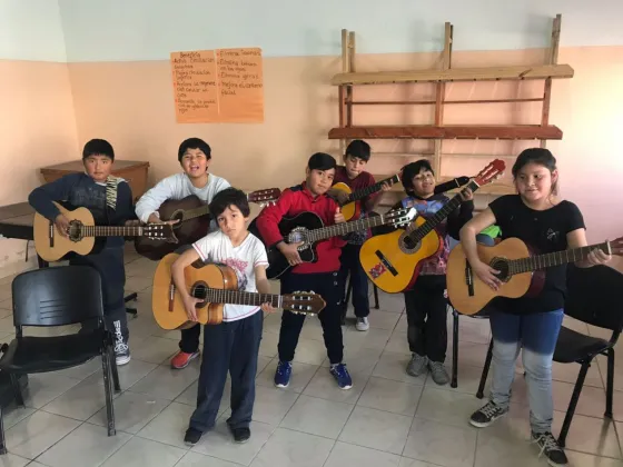 Inscriben para participar de los talleres artísticos en los barrios