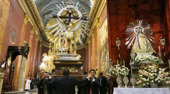 Así será el dispositivo de tránsito por la entronización de las Imágenes del Señor y la Virgen del Milagro