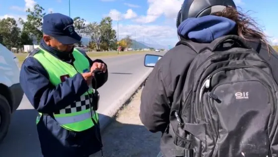 Tránsito labró más de 300 infracciones el fin de semana