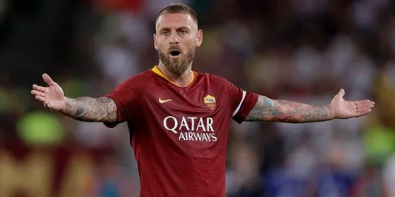 De Rossi aterrizó en Argentina y lo recibieron con un "regalo"