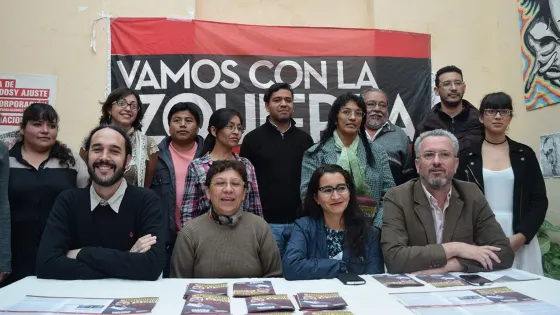Pablo López, Cristina Foffani, Gabriela Cerrano y Caludio Del Plá, candidatos del PO. Foto: La Gacteta