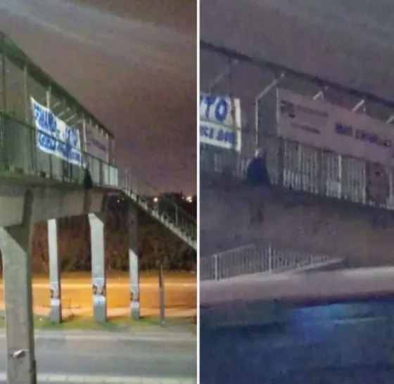 ¿Mensaje mafioso? Colgaron un muñeco con la cara de Patricia Bullrich