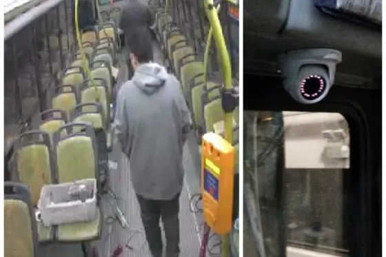 Instalan cámaras de seguridad en colectivos de SAETA