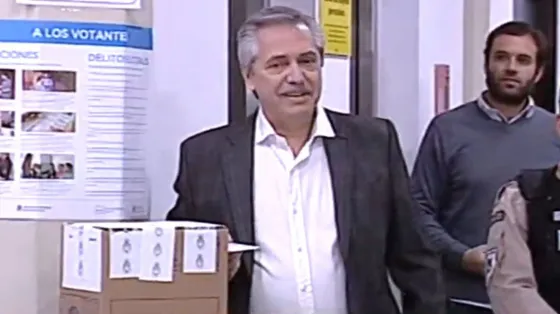 Alberto Fernández: “Los peronistas estamos muy unidos”