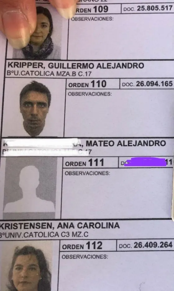 Impugnaron el voto del hijo de Guillo Kripper por figurar como “desaparecido”