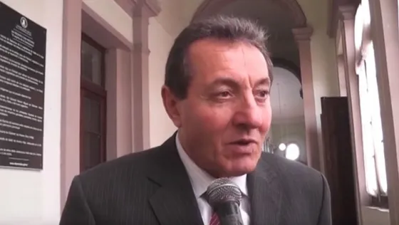 El senador Gramaglia violó la veda electoral. VIDEO