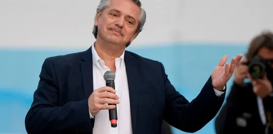 Alberto Fernández se reunió con un funcionario de Trump