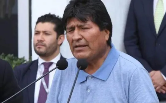 Evo Morales llegó a México para recibir asilo político