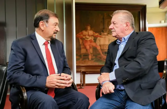 Miguel Isa mantuvo una reunión con Antonio Marocco