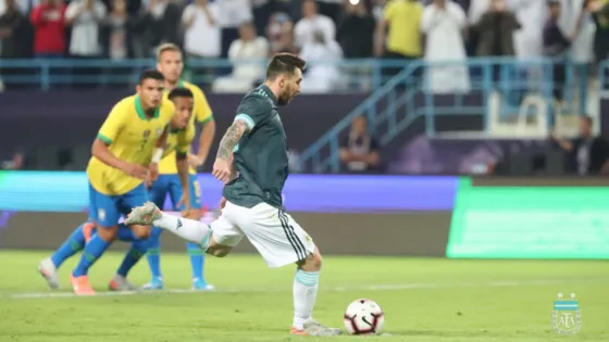 Argentina derrotó a Brasil con un gol de Lionel Messi