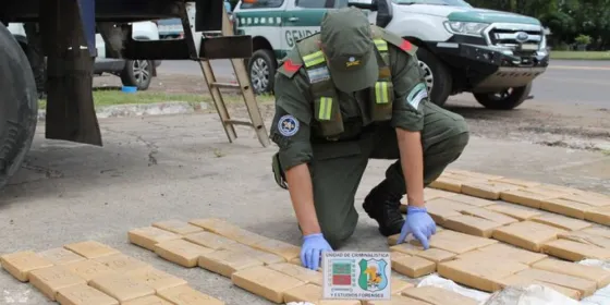 Detectaron un camión que transportaba más de 700 kilos de drogas