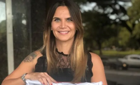 Así juraba Amalia Granata en la Legislatura de Santa Fé