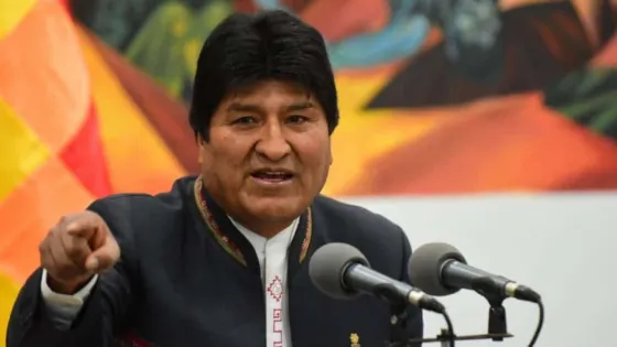 Evo Morales llegó a Argentina