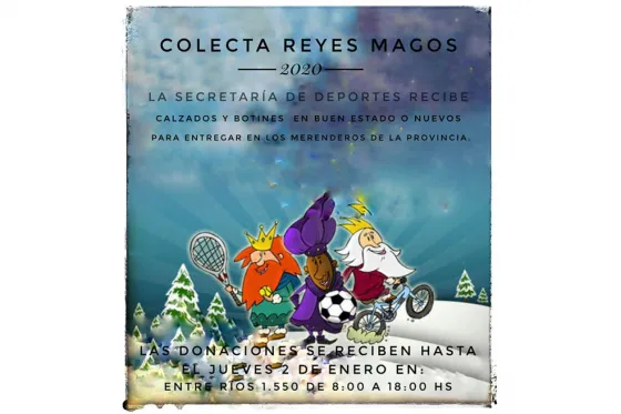 Lanzan campaña solidaria para que los Reyes Magos pasen por los Merenderos