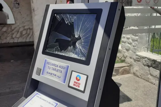 Tremendo: Destruyeron un centro de recarga de SAETA