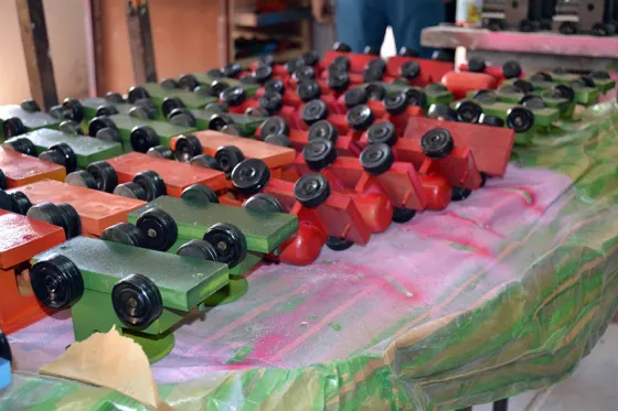 Habrá exposición y venta de juguetes fabricados en el penal de Villa Las Rosas