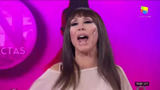 ¡Bomba! El topless de Moria Casán