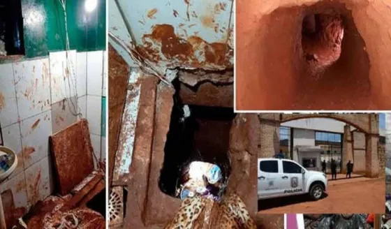 De película: 100 presos se fugaron de una cárcel de Paraguay