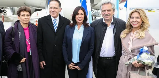 El presidente Alberto Fernández ya se encuentra en Israel