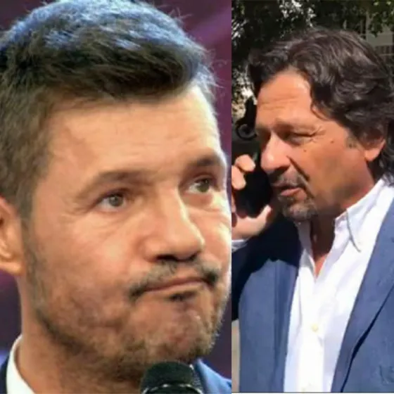 Tinelli conmovido con el llanto de Sáenz