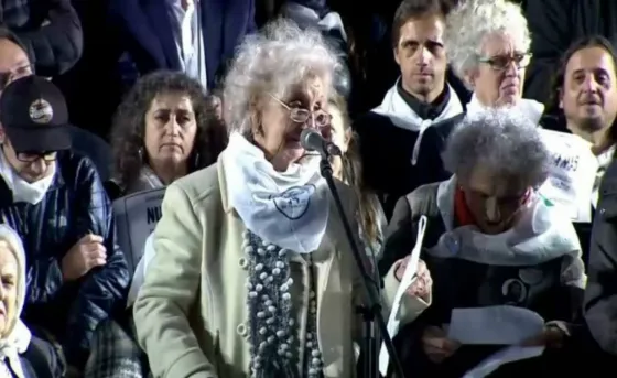 Carlotto: "La Ley que votó el Congreso nos llena de gratitud y esperanza"