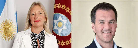 Liliana Mazzone - Juan Pablo Rodríguez, ministro de Gobierno
