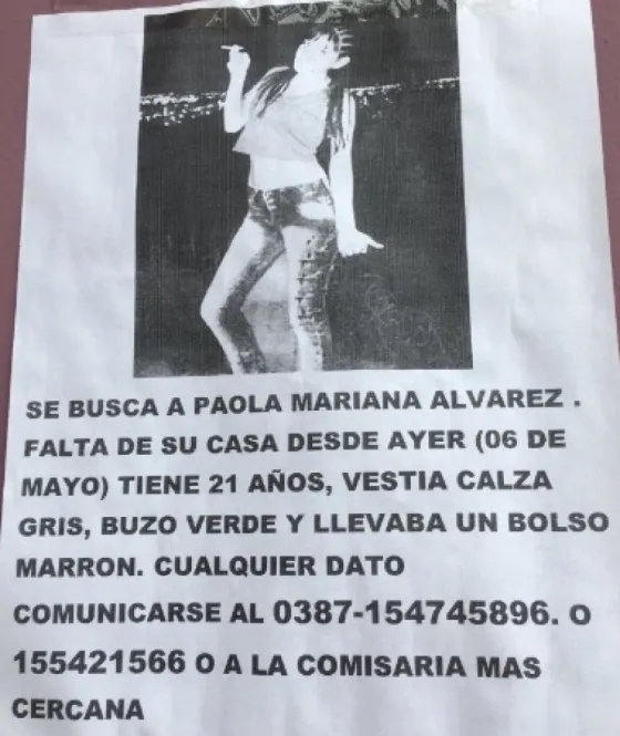 Paola sigue desaparecida: detuvieron a la familia del principal sospechoso