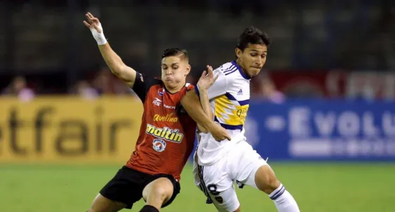 Boca igualó 1-1 ante Caracas en su debut en la Libertadores