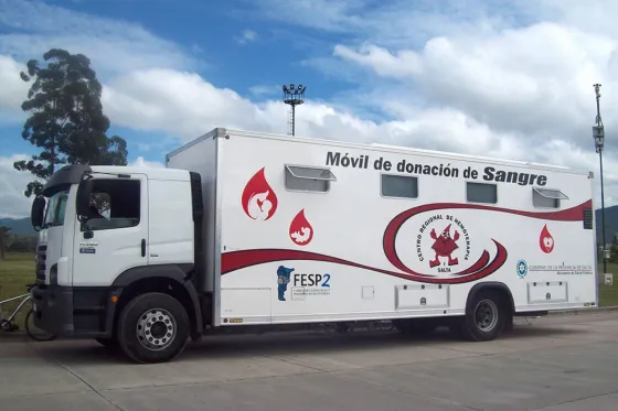 Atención: Hoy se hará una colecta de sangre en la plaza Belgrano