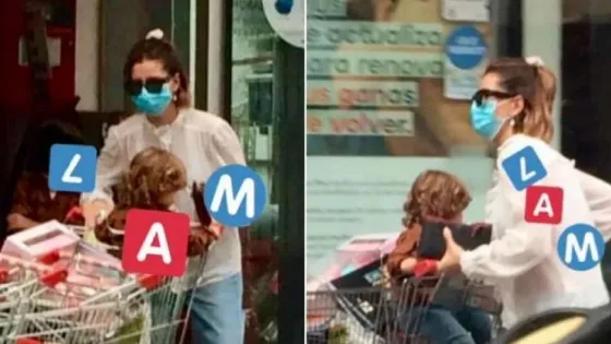 La China Suárez habló de sus fotos usando barbijo