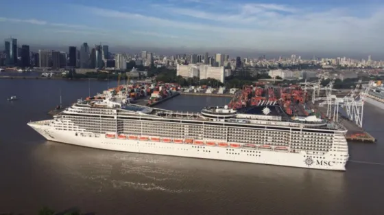 Alarma: Arribó a Buenos Aires un crucero proveniente de Brasil con 2900 pasajeros