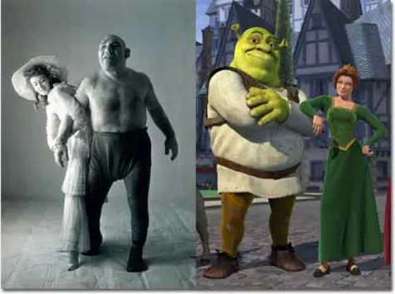 La realidad supera la ficción, mirá al Shrek humano
