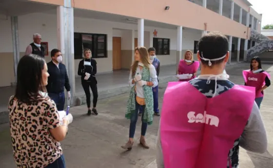 "Desde la Municipalidad estamos trabajando desde el 22 de Marzo"