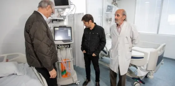 Axel Kicillof se bajó por precaución de una reunión con el Presidente