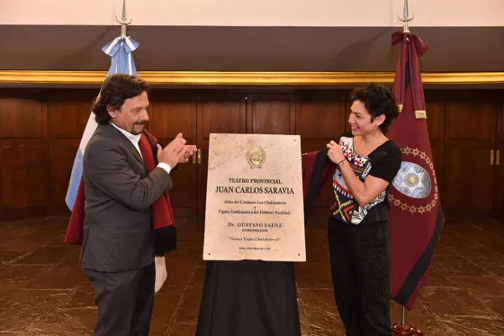 El Teatro Provincial lleva desde ahora el nombre de un artista salteño