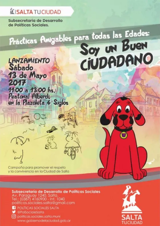 El miércoles la Municipalidad presenta a Urbanito en las escuelas