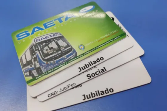 Atención salteños: se prorrogó el vencimiento de tarjetas SAETA con beneficios