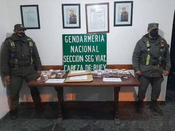 Otro camionero intentó pasar una suma millonaria: fue detenido