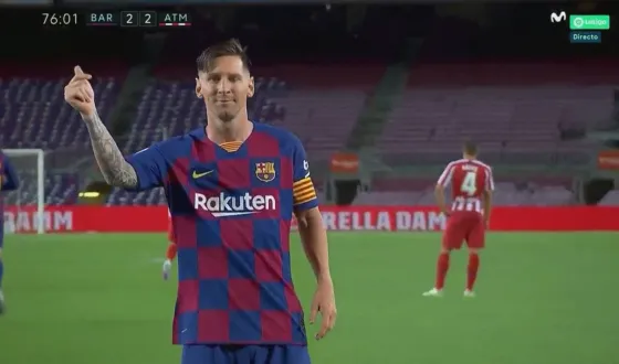 Messi llegó a los 700 goles