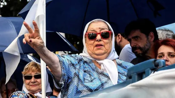 Hebe de Bonafini, titular de Madres de Plaza de Mayo
