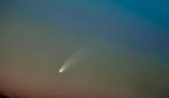 Si te lo perdes, este cometa recién pasará nuevamente por la tierra dentro de 6.800 años