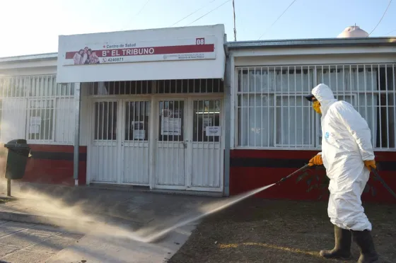 Continúa la desinfección en las calles de Salta