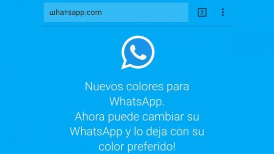 ¡Ojo! La estafa del WhatsApp en colores