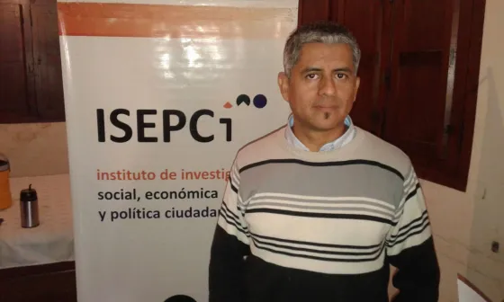 Federico Maigua, referente del ISEPCI en Salta