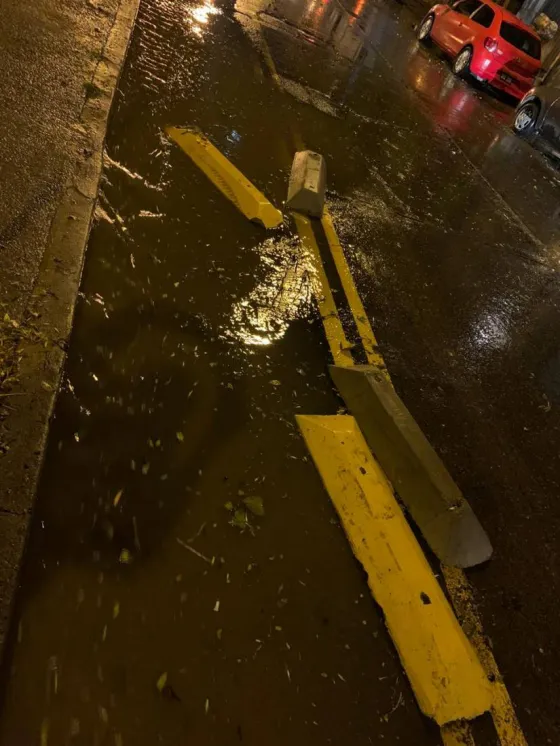 Lo que el agua se llevó: así quedaron las ciclovías luego de la primera lluvia fuerte en Salta