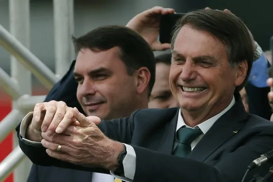 La Fiscalía brasileña denunció al hijo mayor de Jair Bolsonaro por corrupción