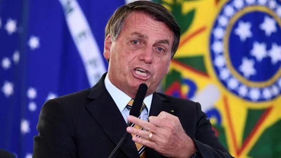 Jair Bolsonaro a Joe Biden: “Cuando se acaba la saliva, tiene que haber pólvora”