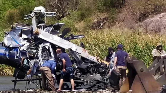 El primer informe oficial confirmó el motivo por el que el helicóptero de Jorge Brito cayó